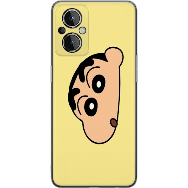 OnePlus Nord N20 5G Läpinäkyvä kuori Peeking Shinchan