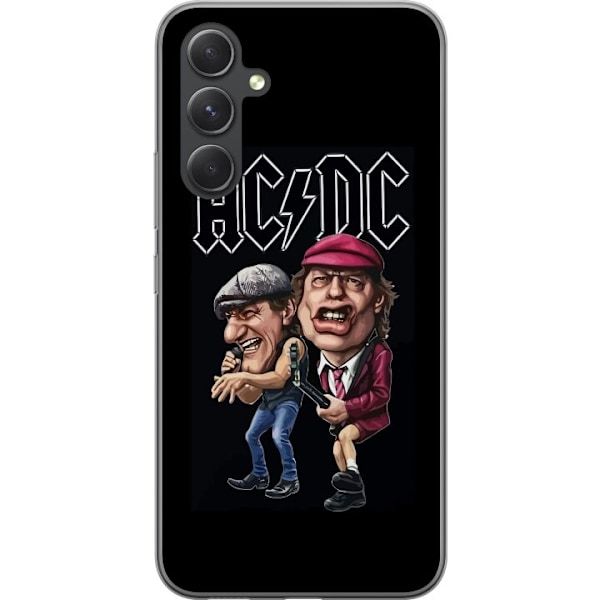 Samsung Galaxy S24 FE Genomskinligt Skal AC/DC