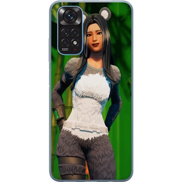 Xiaomi Redmi Note 11 Gjennomsiktig deksel Fortnite