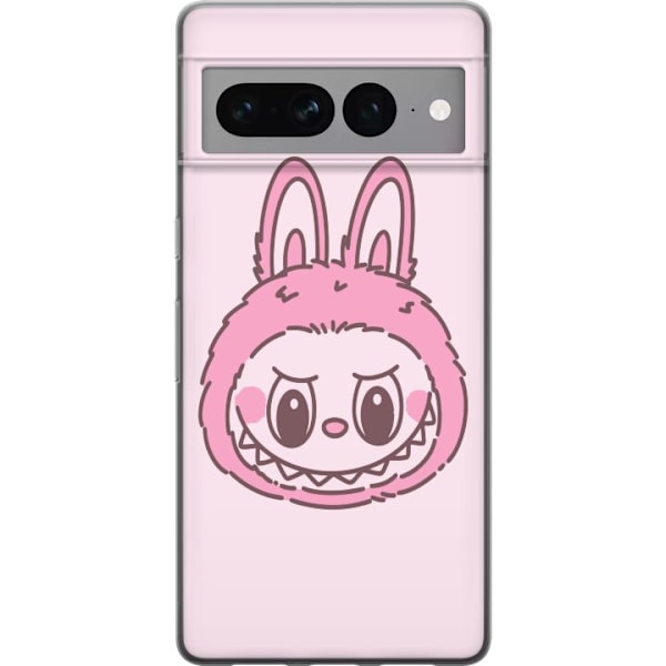 Google Pixel 7 Pro Läpinäkyvä kuori Labubu Eläinradan Bunny-versio