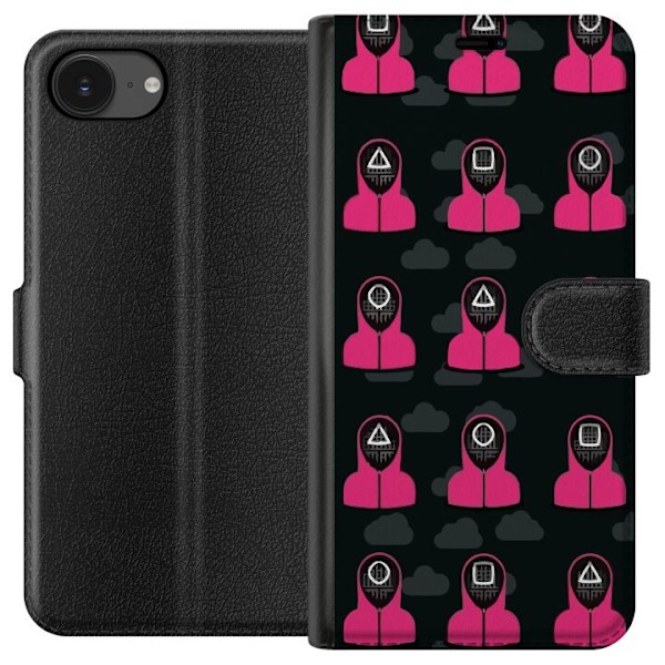 Apple iPhone 16e Lompakkokotelo Squid Game 2 - Kuka olet?