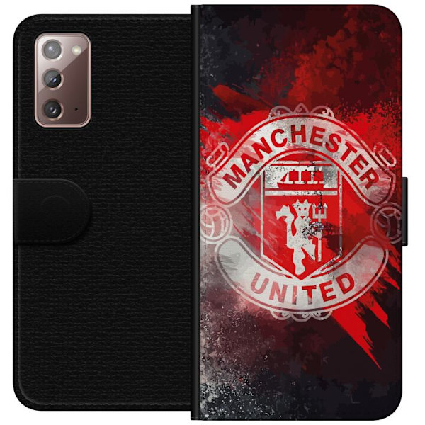 Samsung Galaxy Note20 Lompakkokotelo Manchester United F.C.