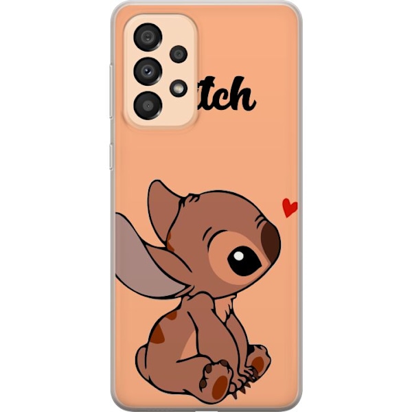 Samsung Galaxy A33 5G Genomskinligt Skal Stitch