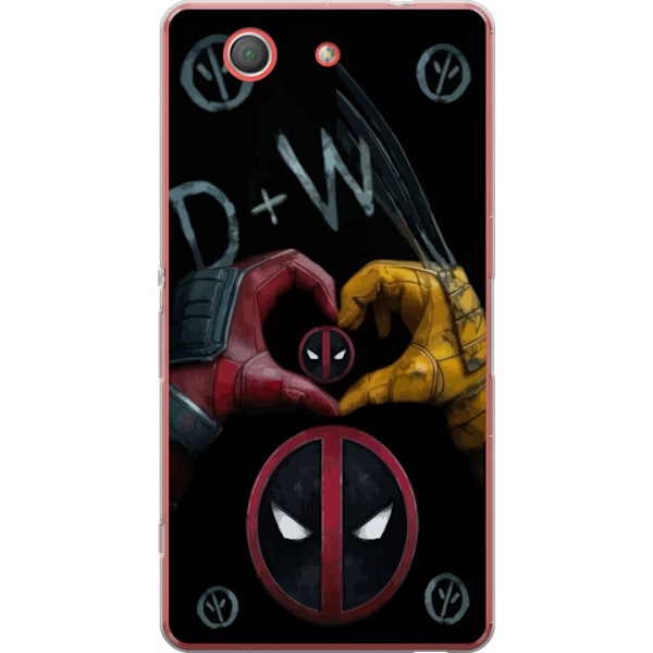 Sony Xperia Z3 Compact Genomskinligt Skal Deadpool & Wolverine