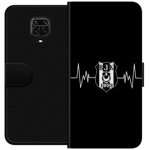 Xiaomi Redmi Note 9 Pro Tegnebogsetui Beşiktaş J.K.