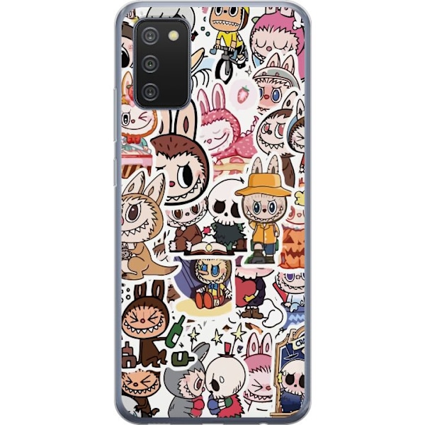 Samsung Galaxy A02s Gennemsigtig cover Labubu All-Stars – PO