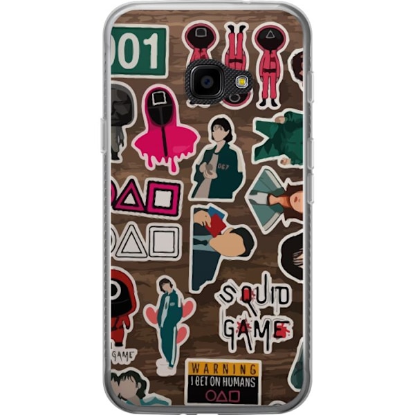 Samsung Galaxy Xcover 4 Gennemsigtig cover Squid Game 2 - Klis