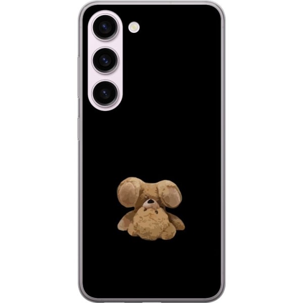 Samsung Galaxy S23 Gjennomsiktig deksel Opp og ned bjørn