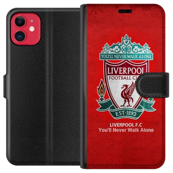 Kompatibel Tegnebogsetui til Apple iPhone 11 Liverpool YNWA
