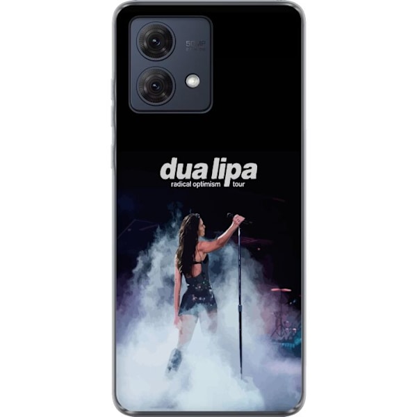 Motorola Moto G84 Genomskinligt Skal Dua Lipa – Signature Looks & Vibes