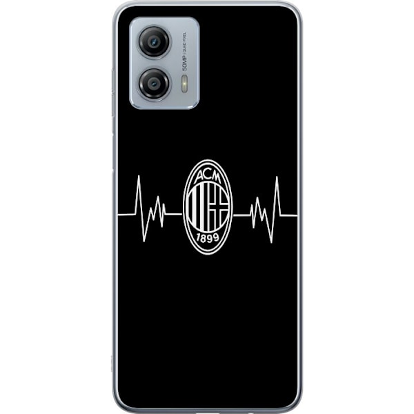 Motorola Moto G53 Gjennomsiktig deksel AC Milan