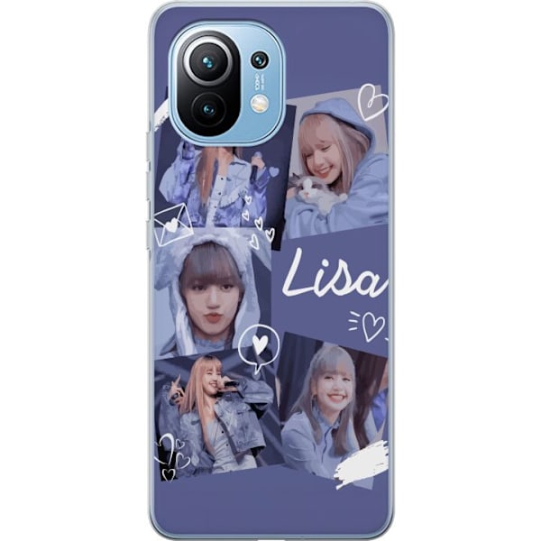Xiaomi Mi 11 Läpinäkyvä kuori Lisa Blackpink – Aesthetic