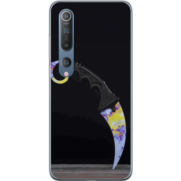 Xiaomi Mi 10 5G Gennemsigtig cover Karambit / Butterfly / M9 B