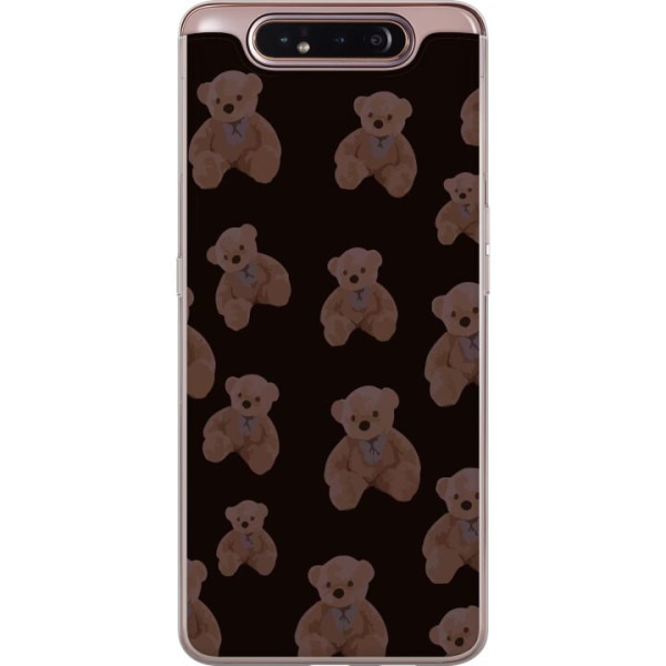 Samsung Galaxy A80 Gjennomsiktig deksel En bjørn flere bjørn