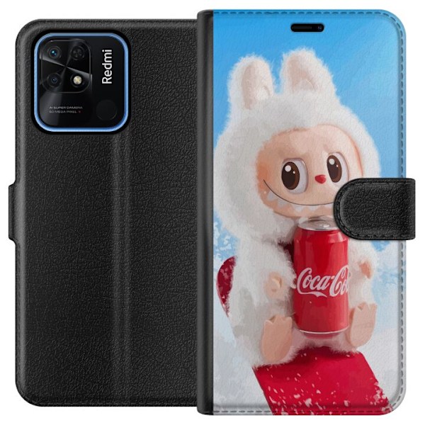 Xiaomi Redmi 10C Plånboksfodral Labubu Summer Edition