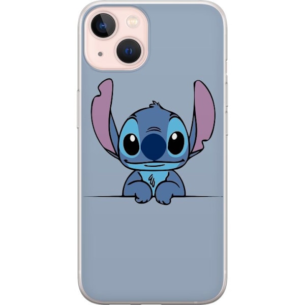 Apple iPhone 13 Genomskinligt Skal Lilo & Stitch