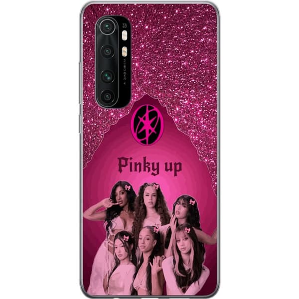 Kompatibelt Mobildeksel til Xiaomi Mi Note 10 Lite KATSEYE Pinky Up rosa