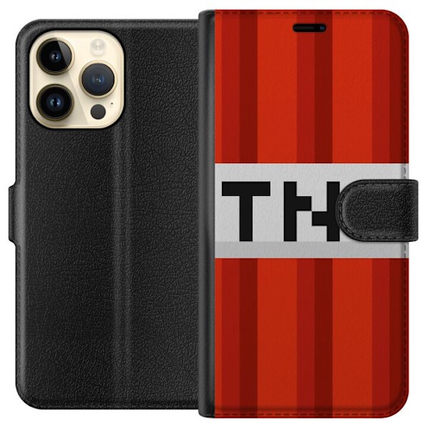 Apple iPhone 15 Pro Max Plånboksfodral Minecraft TNT