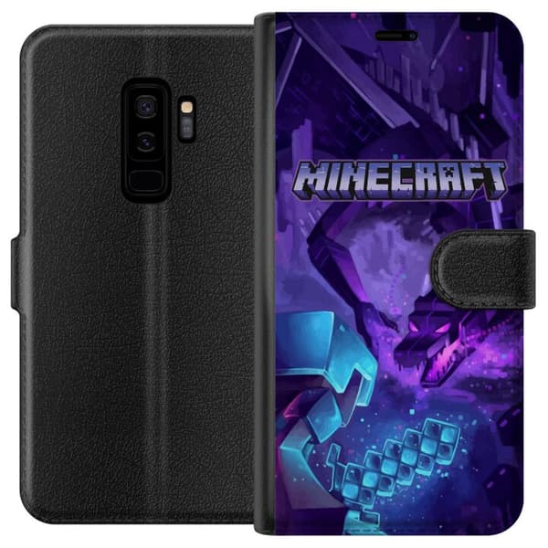 Kompatibelt Plånboksfodral till Samsung Galaxy S9+ Minecraft