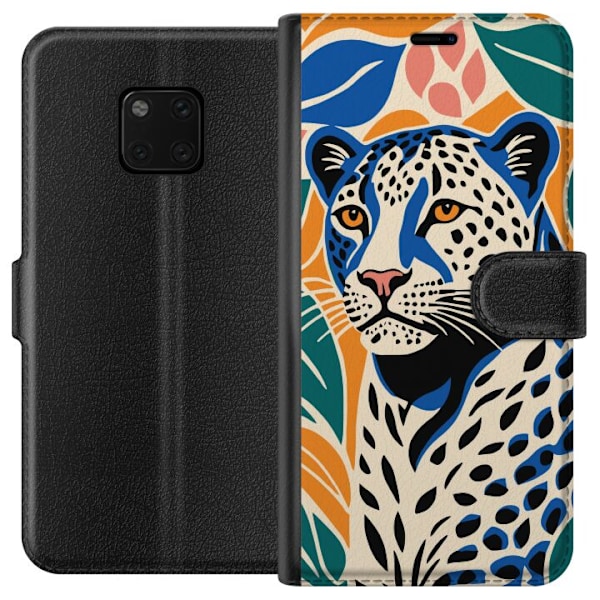 Huawei Mate 20 Pro Tegnebogsetui Majestætiske Leopard