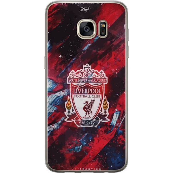 Samsung Galaxy S7 edge Gennemsigtig cover Liverpool