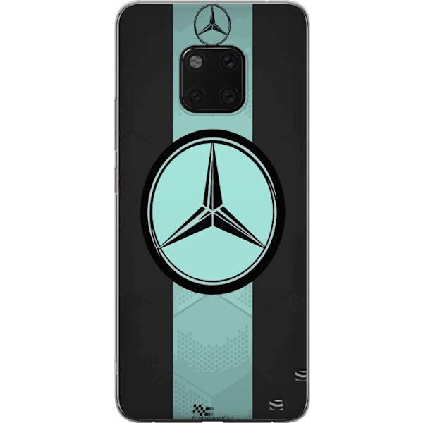 Huawei Mate 20 Pro Gjennomsiktig deksel Mercedes