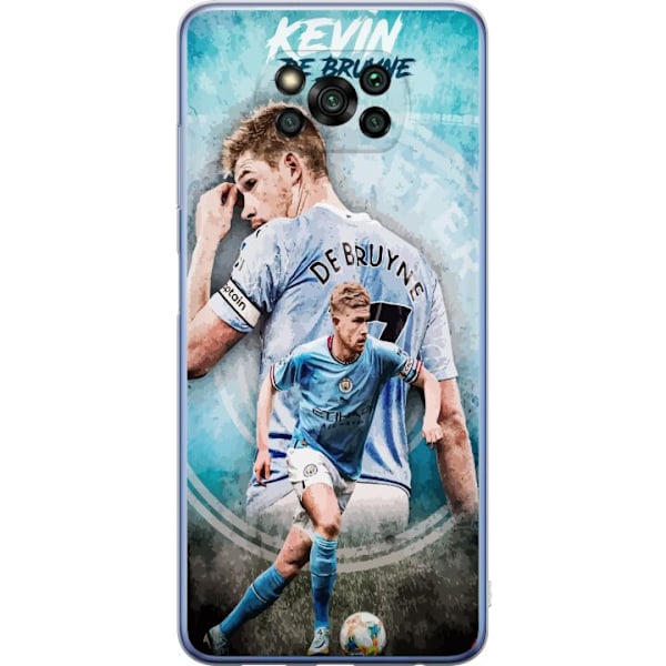 Xiaomi Poco X3 Pro Gennemsigtig cover Kevin De Bruyne