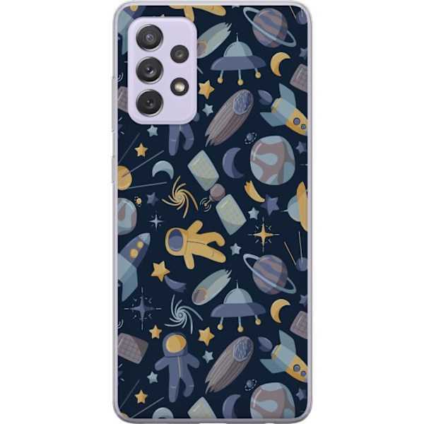 Samsung Galaxy A52s 5G Läpinäkyvä kuori Avaruus