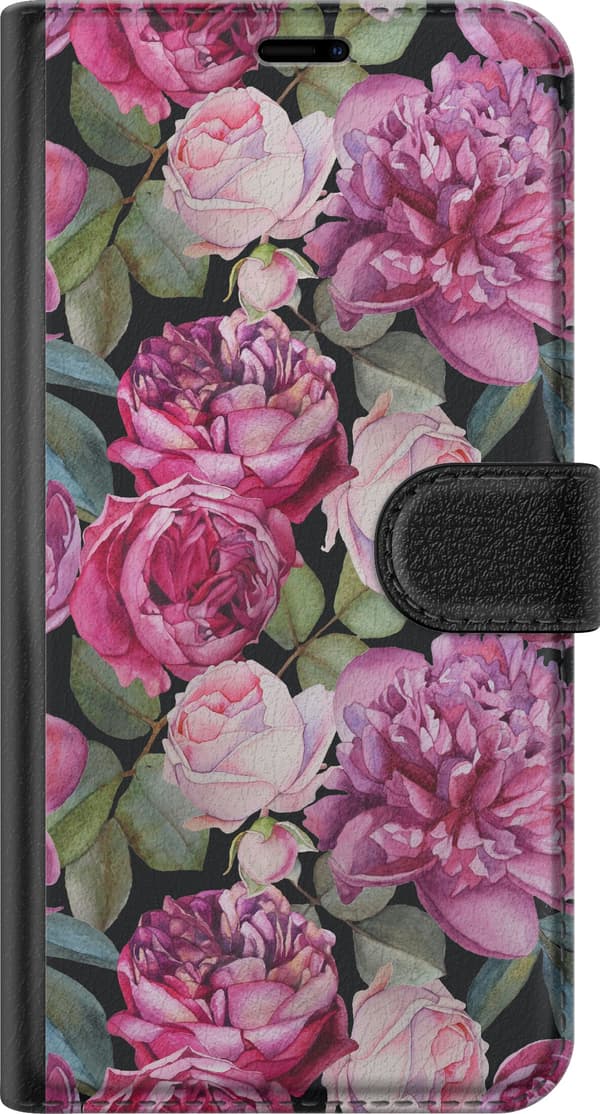 Kompatibelt Lommeboketui til Xiaomi Redmi 10C Blomster