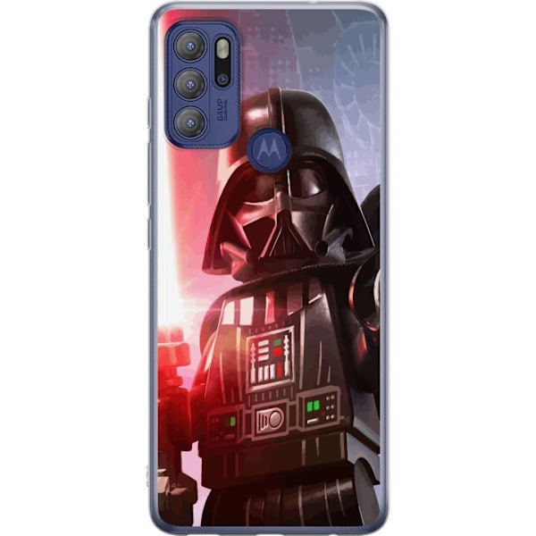 Motorola Moto G60S Gennemsigtig cover Darth Vader