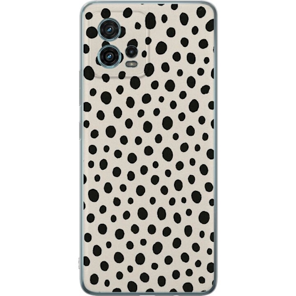 Motorola Moto G72 Gennemsigtig cover Dot Dance