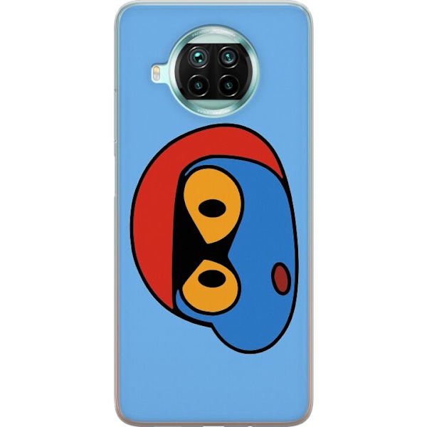 Xiaomi Mi 10T Lite 5G Läpinäkyvä kuori Bold Bot Head