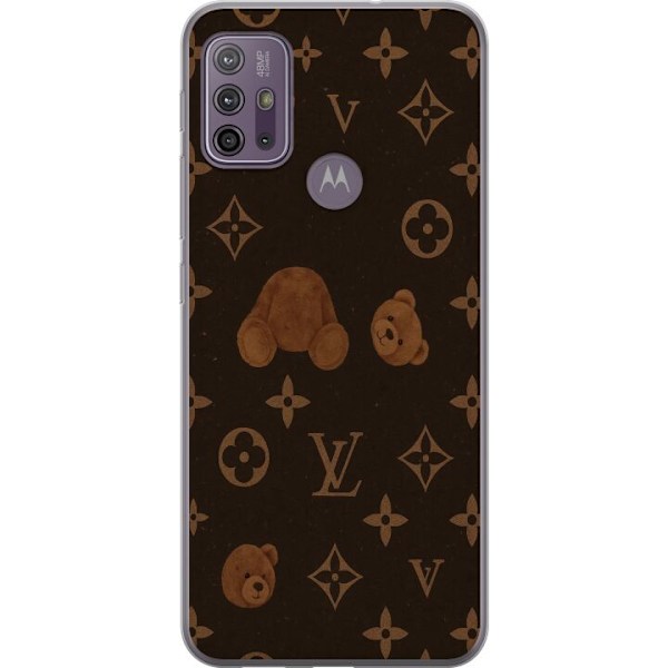 Motorola Moto G10 Läpinäkyvä kuori Plush Luxe