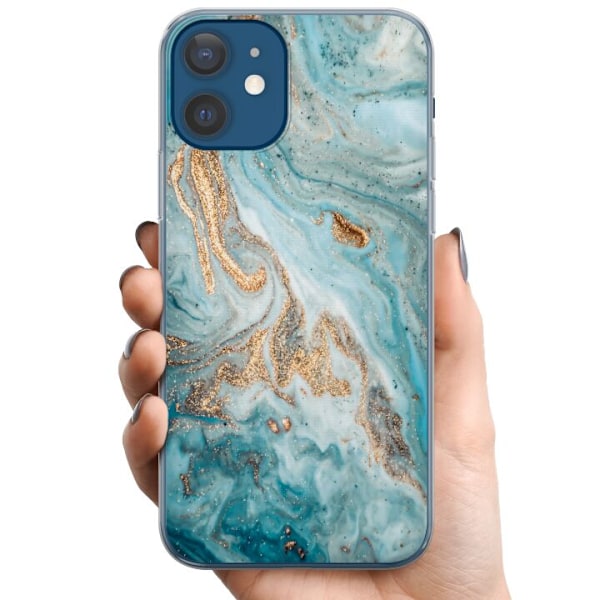 Apple iPhone 12  TPU Mobildeksel Magisk Marmor