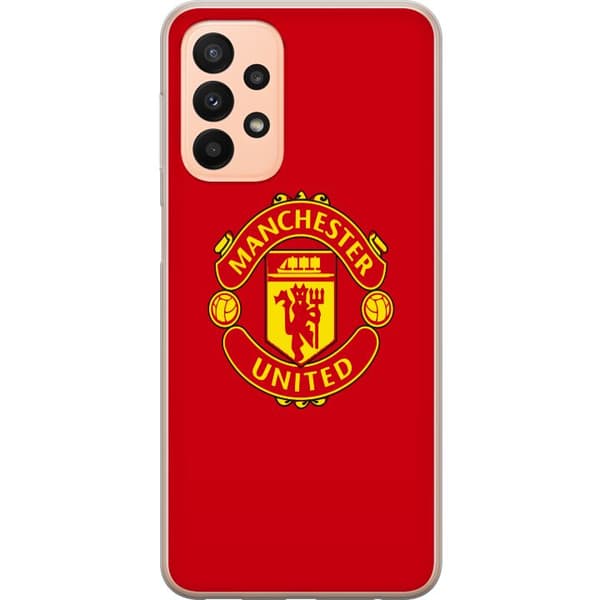 Kompatibelt Mobildeksel til Samsung Galaxy A23 Manchester United