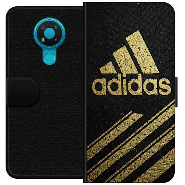 Nokia 3.4 Lompakkokotelo Adidas