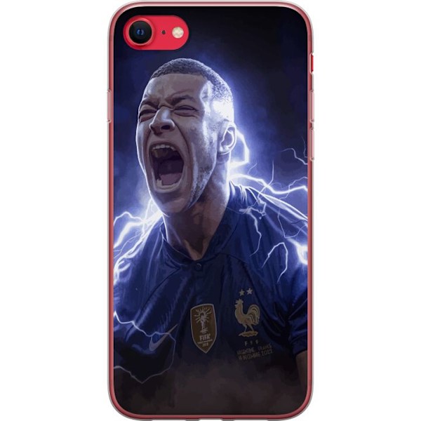 Apple iPhone 16e Läpinäkyvä kuori Kylian Mbappe