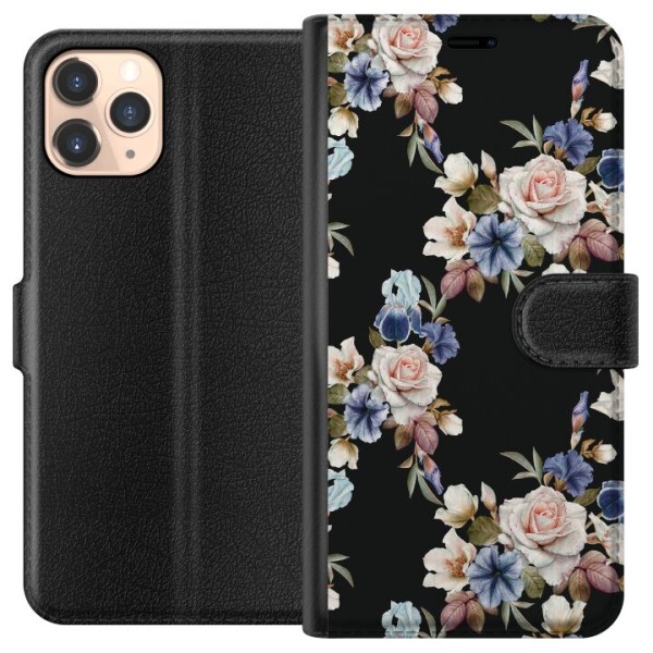 Apple iPhone 11 Pro Plånboksfodral Floral