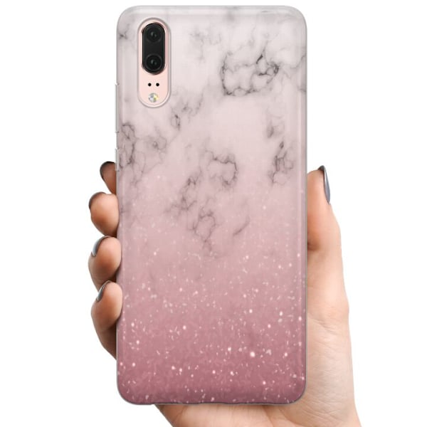 Huawei P20 TPU Mobilskal Rosa