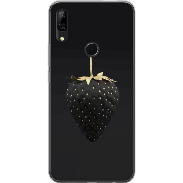 Huawei P Smart Z Gennemsigtig cover Luksus Jordbær