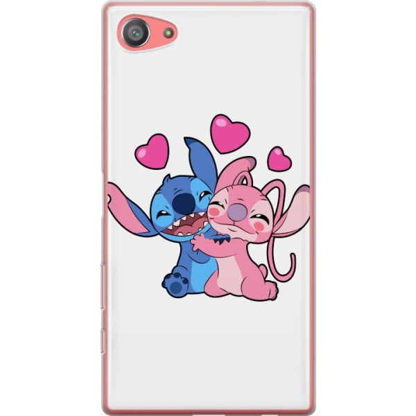 Sony Xperia Z5 Compact Gennemsigtig cover Lilo & Stitch