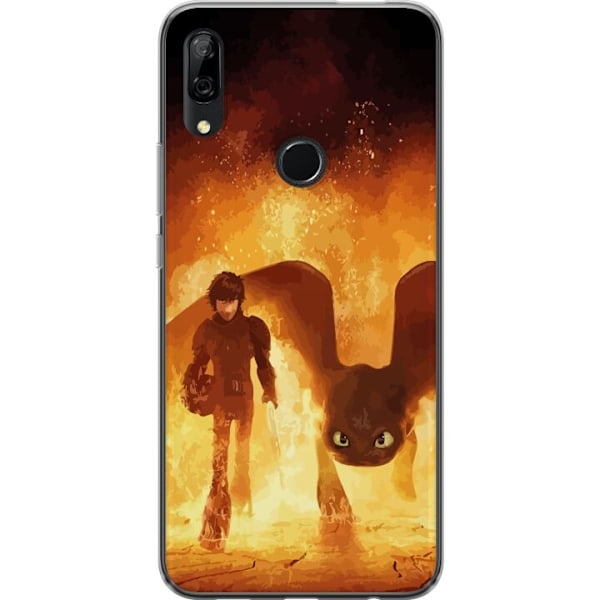 Huawei P Smart Z Genomskinligt Skal Draktränaren