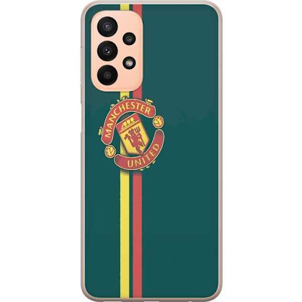 Samsung Galaxy A23 5G Gjennomsiktig deksel Manchester United F