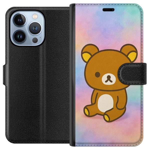Apple iPhone 13 Pro Lompakkokotelo Kawaii Sanrio Rilakkuma