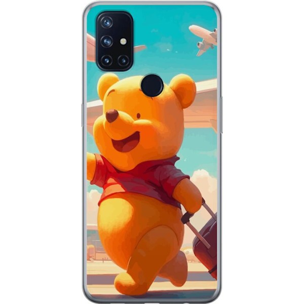 OnePlus Nord N10 5G Gennemsigtig cover Nalle Puh Rejser