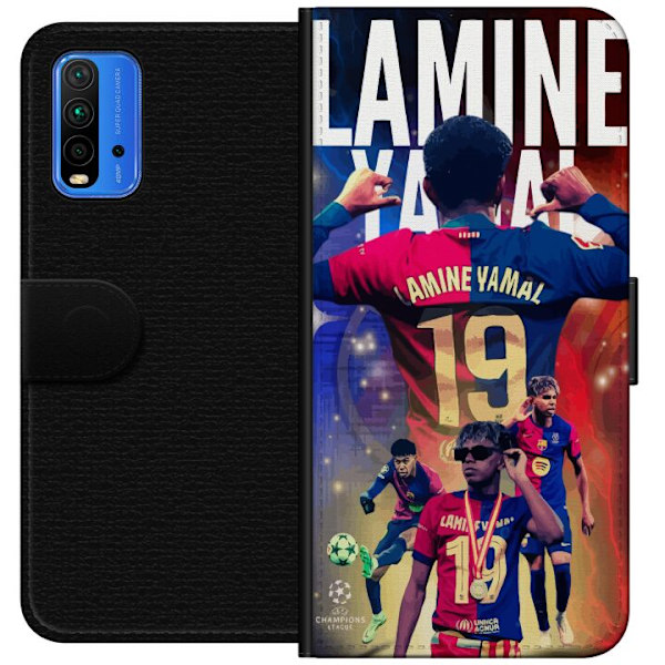 Xiaomi Redmi Note 9 4G Lompakkokotelo Yamal Liikkeessä - Nuor