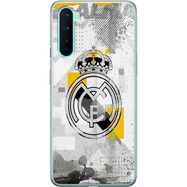 OnePlus Nord Gjennomsiktig deksel Real Madrid