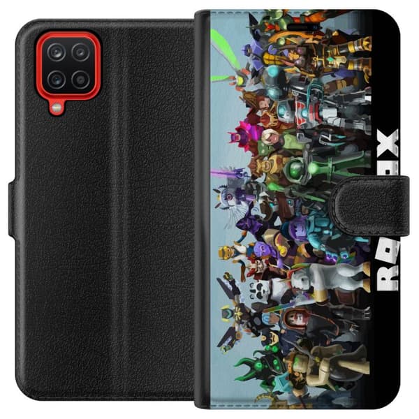 Kompatibel Tegnebogsetui til Samsung Galaxy A12 Roblox