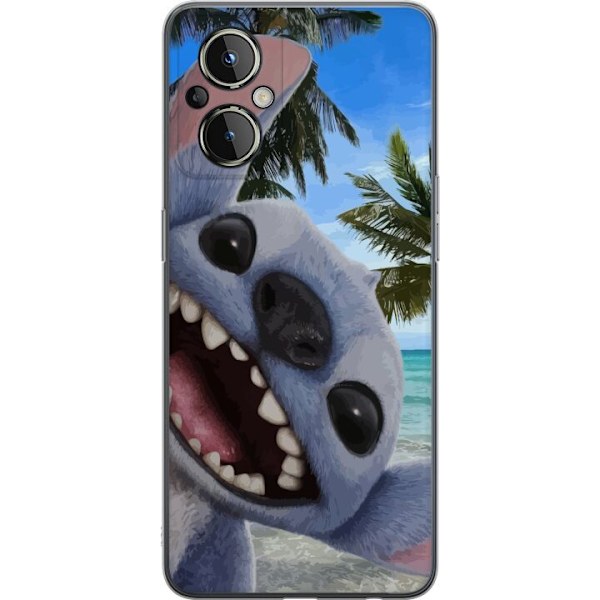 OnePlus Nord N20 5G Läpinäkyvä kuori Stitch-matkapuhelinkotelo, jossa on suloiset ystävyysmaalaukset.