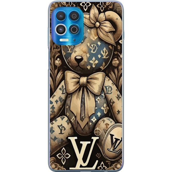 Motorola Edge S Genomskinligt Skal Teddy Vuitton